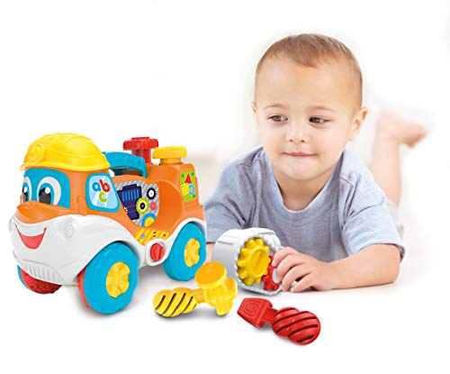 Clementoni - Rosendo, Arreglo y Aprendo - juego interactivo para bebés a partir de 10 meses, juguete en español (61770)
