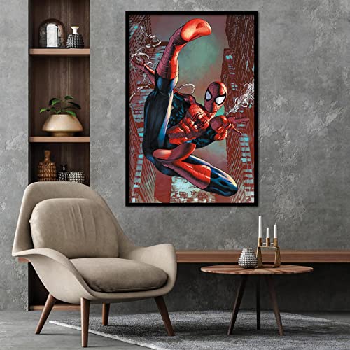 Close Up Póster Spiderman Comic - Web Slinger (61cm x 91,5cm)