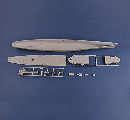 CMO Maqueta de Maquetas de Barcos, Crucero de Batalla USS Guam CB-2 Kits Modelo de Plástico, Escala 1/350, 27,7 X 3,1 Pulgadas