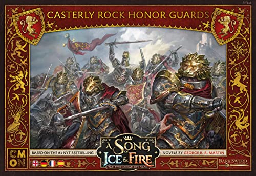 CMON- Army Canción de Hielo y Fuego - Guardia de Honor de Roca Casterly - Juego de Miniaturas en Español, Multicolor, 3. Lennister Erweiterung (Edge Entertainment EECMSI119)