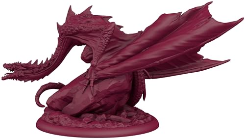 CMON- Madre de Dragones: Canción de Hielo y Fuego, Color Rojo Vino, Targaryen (CoolMiniOrNot Inc SIF608)