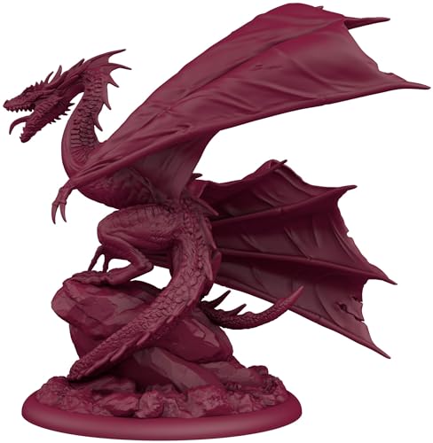 CMON- Madre de Dragones: Canción de Hielo y Fuego, Color Rojo Vino, Targaryen (CoolMiniOrNot Inc SIF608)