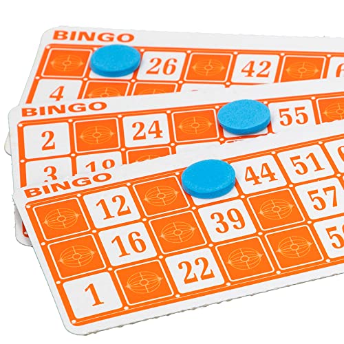 COLORBABY 43313 - Juego lotería bingo, Juegos de mesa para niños, 90 bolas y 24 cartones, medidas 17x24x12 cm, +2 jugadores, +5 años