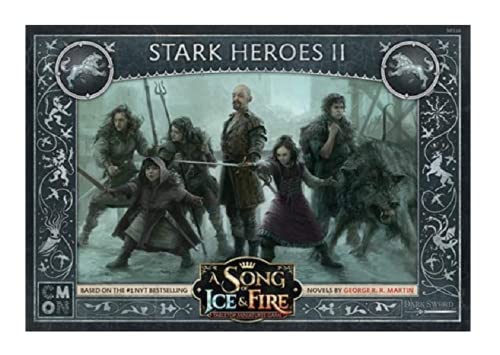 Cool Mini or Not - A Song of Ice and Fire: Stark Heroes II Box - Miniature Game