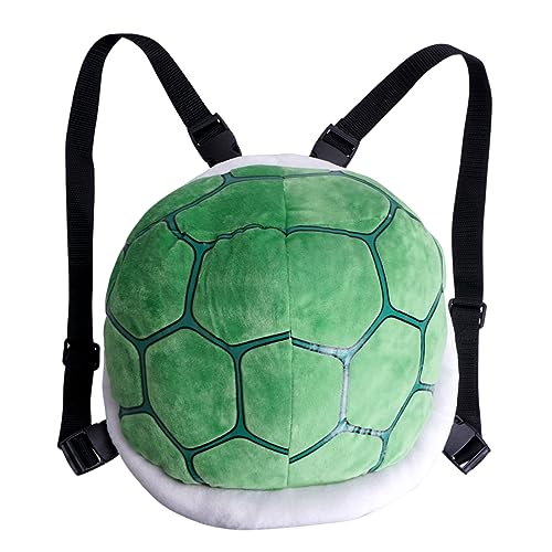 CoolChange Disfraz de tortuga de peluche para niños, disfraz de tortuga ninja, mochila de tortuga