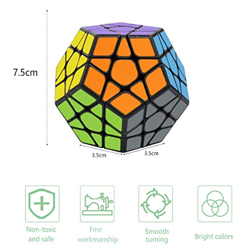 Coolzon Cubo Magico Speed Puzzle Cube, Magic Cube 3D Puzzle Jigsaw Juguetes Educativos Regalos para Niños y Adultos