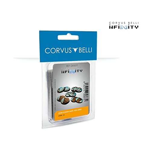 Corvus Belli S.L.L. Infinity Miniatures - Infinity: Scenery Bases: Beta Series (25 mm) - Compatible con Infinity y otros RPG TTRPG