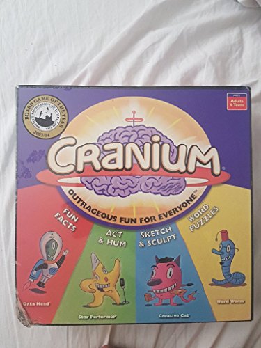 CRANIUM The Game For Your Whole Brain UK Edition. Copyright 2000 Cranium, Inc. Cranium is great for teens and adults, 4 or more players. by Cranium