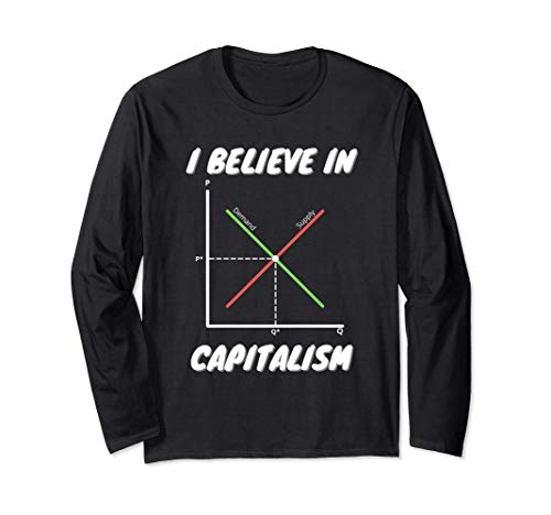 Creo en el capitalismo - Pro Capitalismo Manga Larga