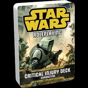 Critical Injury Deck Star Wars RPG Fantasy Flight Games