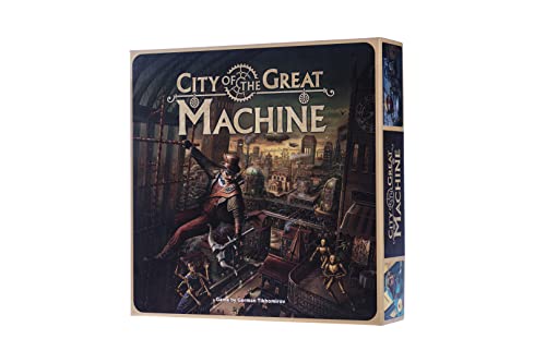 Crowd Games - City of The Great Machine - Juego de Mesa - A Partir de 14 años - 1-4 Jugadores - Versión en inglés