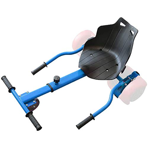 Cuasting Asiento de plástico para kart asiento accesorio kart accesorios adultos niños eléctrico equilibrio scooter negro