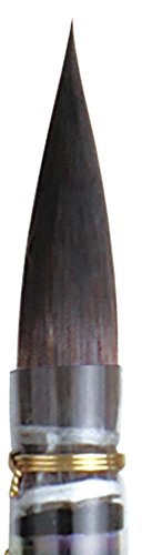Da Vinci Cepillo de Lavado Serie 498, Fibra sintética, Negro, 19 x 0.74 x 30 cm