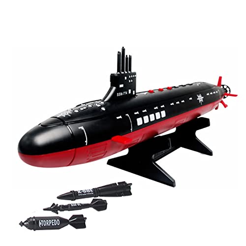DAGIJIRD 1:350 Navy Seawolf Submarino Modelo Submarino Submarino de Guerra Submarino Sonido Submarino Modelo Militar + 3 Modelo Torpedo
