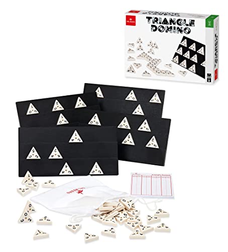 Dal Negro Domino/Shangai - Triangular de Juegos de Mesa Domino/Shangai, Multicolor, 8001097539734
