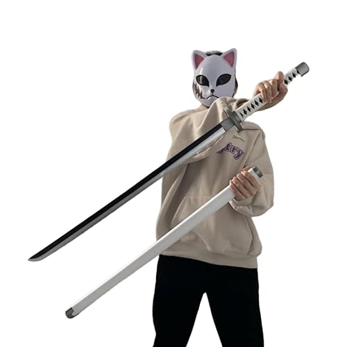 damdos Halloween Prop Cosplay Roronoa Zoro Sword,One Piece Zoro Sword Wa Michi Ichi Wado Ichimonji Sword,Weapon Katana Ninja Samurai Prop Birthdays Gifts (Wado Ichimonji)