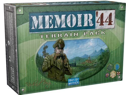 Days of Wonder , Memoir '44 Terrain Pack, Board Game, Ages 8+, 2 Players, 30-90 Minutes Playing Time