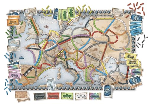 Days of Wonder Ticket to Ride Europe Board Game Special Edition