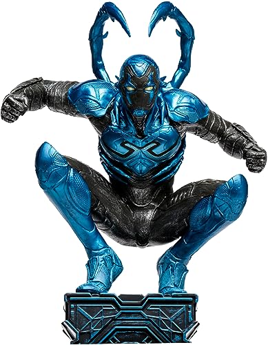 Dc blue beetle movie estatua pvc blue beetle 30 cm