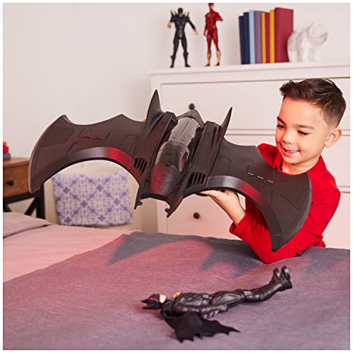 DC Comics, figura de acción de Batman de 10 cm y The Flash Batwing | Juguetes coleccionables de la película The Flash para niños y niñas a partir de 3 años