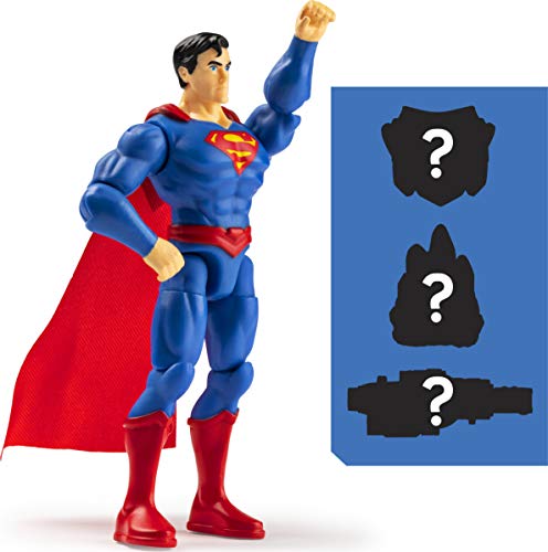 DC Universe Figura de acción Superman vs. Darkseid de 10 cm con 6 Accesorios misteriosos, Adventure 2