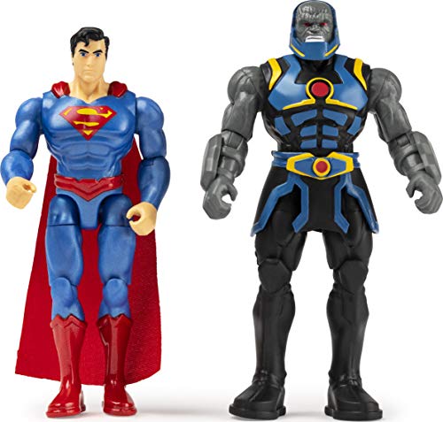 DC Universe Figura de acción Superman vs. Darkseid de 10 cm con 6 Accesorios misteriosos, Adventure 2