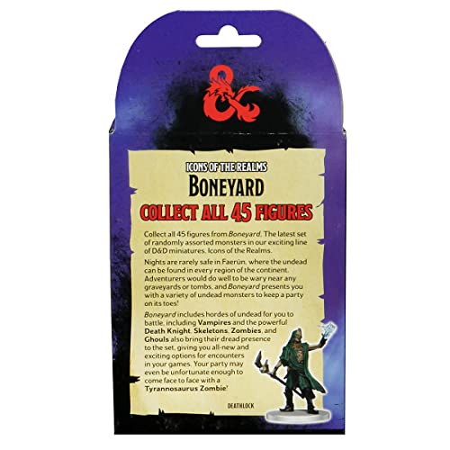 D&D Icons of The Realms Miniatures: Boneyard Booster (Set 18)