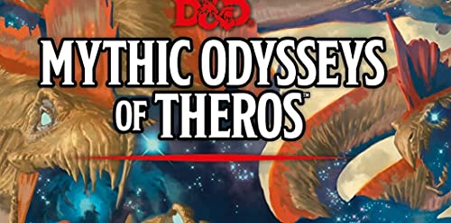 D&D RPG MYTHIC ODYSSEYS OF THEROS HC: Campaign Setting and Adventure Book (Dungeons & Dragons)