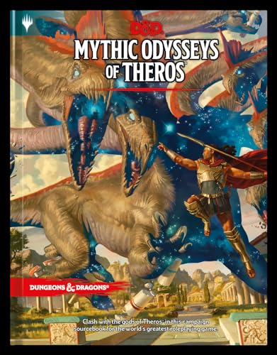 D&D RPG MYTHIC ODYSSEYS OF THEROS HC: Campaign Setting and Adventure Book (Dungeons & Dragons)