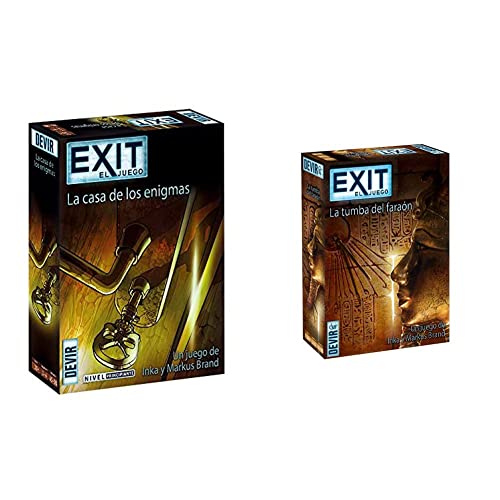 Devir - Exit: La casa de los Enigmas (BGEXIT12) & Exit: La Tumba del faraón, Ed. Español (BGEXIT2)