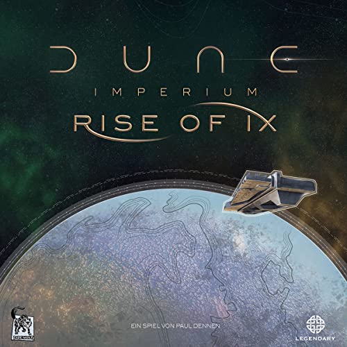 Dire Wolf Digital | Dune: Imperium – Rise of IX | Ampliación | Juego de conocedores | Juego de Estrategia | 1-4 Jugadores | A Partir de 13+ años | 60-120 Minutos | alemán