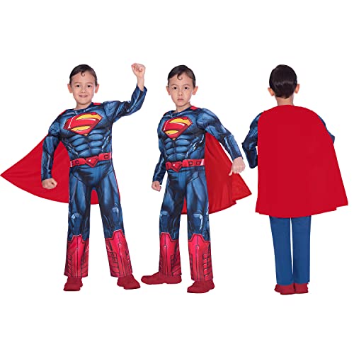 Disfraz de superman clásico para niño (edad 3-4 años)