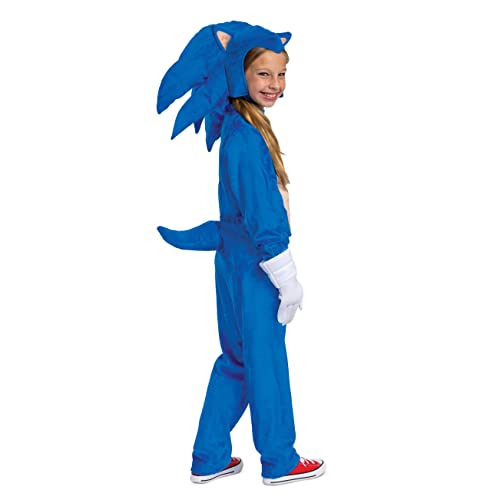 Disguise Oficial Deluxe - Disfraz Sonic Niño The Hedgehog, Disfraces Sonic Niño, Disfraz Sonic Niña, Sonic Costume, Disfraz Erizo Niño, Disfraz Carnaval Niño Halloween Talla M