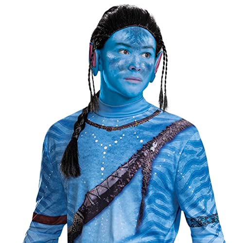 Disguise Oficial - Disfraz Avatar Hombre, Disfraz Avatar Adulto Jake Sully, Disfraz Sully Jake Hombre, Disfraz Cosplay Hombre, Disfraz Carnaval Hombre Talla L