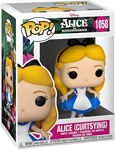 Disney: Alice in Wonderland 70th - Alice in Wonderland Curtsying Funko Pop! Vinyl Figure (Bundled with Compatible Pop Box Protector Case)