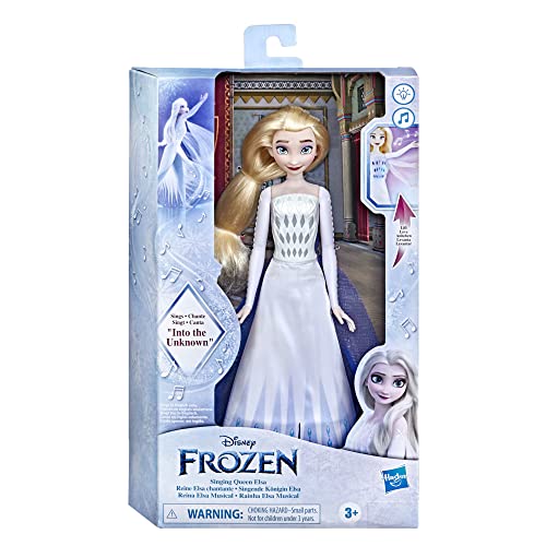 Disney Disney’s Frozen - Reina Elsa Musical - Muñeca Que Canta la canción Into The Unknown de la película Frozen 2