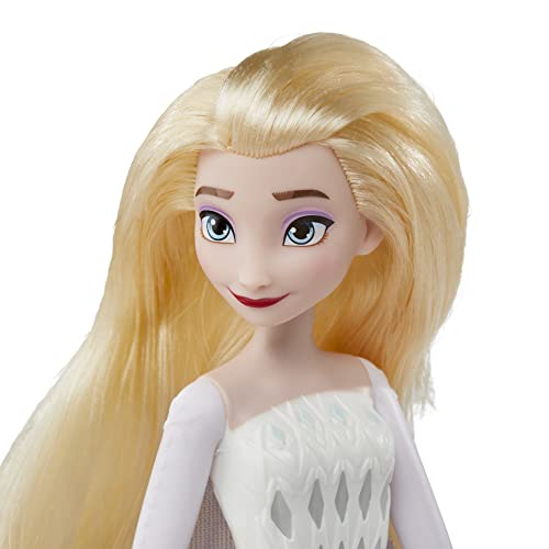Disney Disney’s Frozen - Reina Elsa Musical - Muñeca Que Canta la canción Into The Unknown de la película Frozen 2