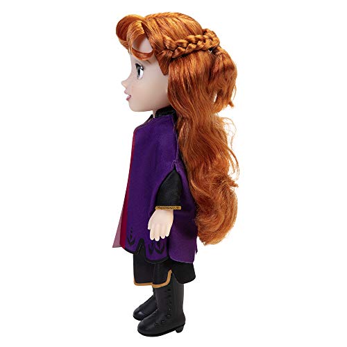 Disney Frozen 2 - Muñeca Anna de 38 cm para Niñas – Muñeca Anna Grande con Preciosos Detalles de la Película– Juguete para Niñas con 3 Años +