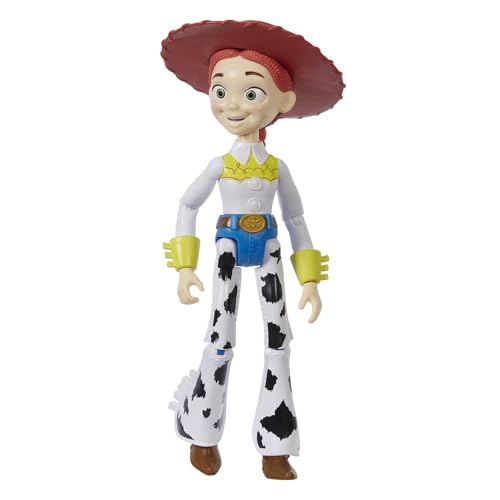 Disney Pixar Toy Story Jessie grande Figura 25 cm articulada, juguete para niños +3 años (Mattel HFY28)