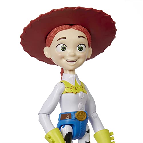 Disney Pixar Toy Story Jessie grande Figura 25 cm articulada, juguete para niños +3 años (Mattel HFY28)