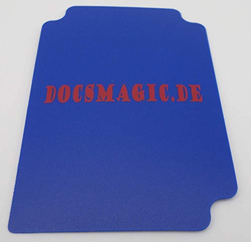 docsmagic.de Deck Box Full Blue + Card Divider - Caja Azul - PKM YGO MTG