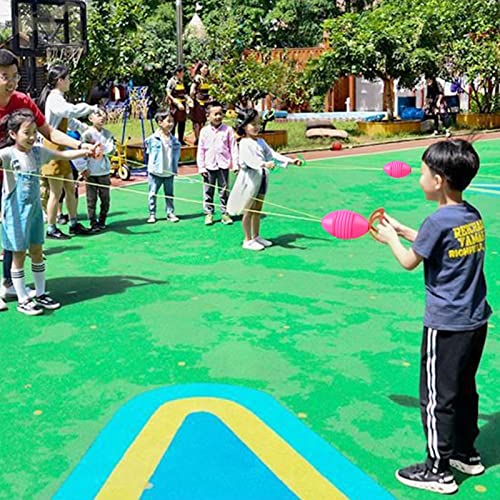 Dous Pelota Zoom | Pelota Mano para niños, Mantiene el Fitness en diversión,Actividades interactivas Entrenamiento sensorial Exterior para niños y niñas para la Escuela y el hogar