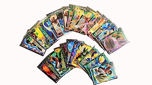 Dragon Ball Super Card Game - Juego de 100 cartas diferentes (incluye 2 holo)