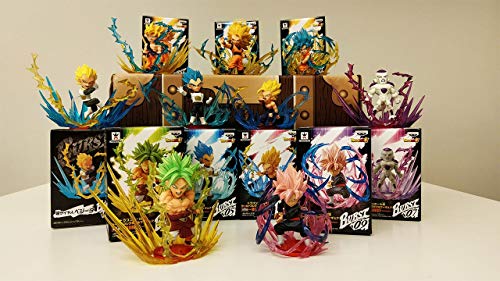 Dragon Ball Super Saiyan 3 Son Goku Character Mini Figure WCF World Collectible Burst 1
