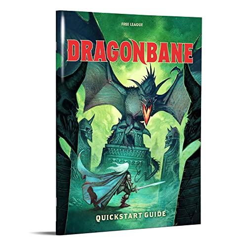Dragonbane: Guía de inicio rápido RPG - Folleto RPG, publicación gratuita de la liga, historia introductoria
