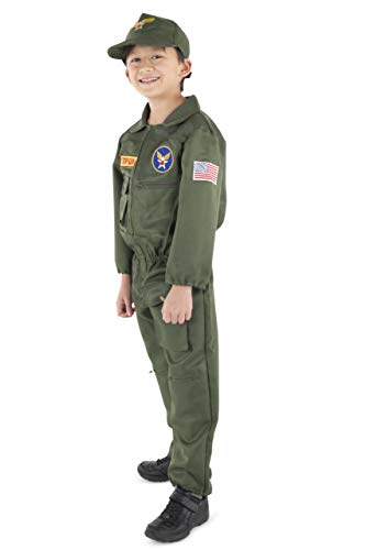 Dress Up America Piloto de las Fuerzas Aéreas: Talla S 4-6 años