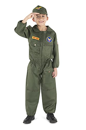 Dress Up America Piloto de las Fuerzas Aéreas: Talla S 4-6 años