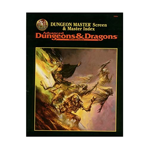 Dungeon Master's Screen and Master (Ad&d Accessory)