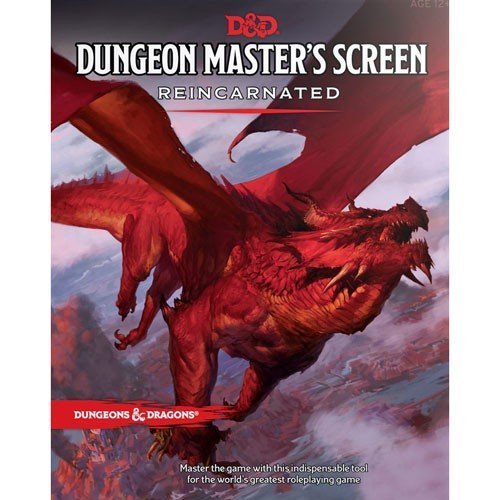 Dungeons & Dragons 5th RPG - Pantalla DM de Dungeon Master, reencarnada (quinta edición)