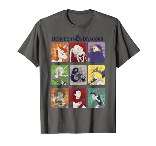 Dungeons & Dragons Character Box Up Camiseta